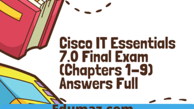 Cisco IT Essentials 7.0 Final Exam (Chapters 1-9) Answers Full