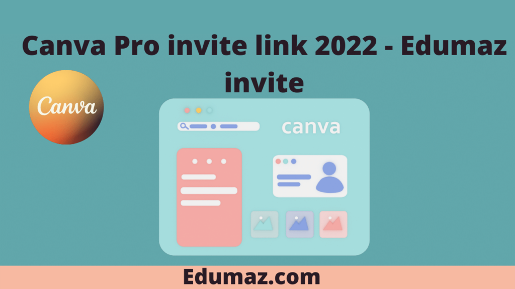 Canva Pro invite link 2024 Edumaz invite