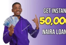 I need a loan of 50000 naira